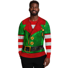 Load image into Gallery viewer, Santa&#39;s little Biker - Ugly Christmas Sweater