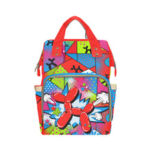 Load image into Gallery viewer, Red Balloon Dog - Banksy Backpack