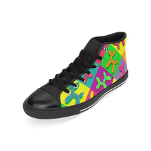 Load image into Gallery viewer, Retro Dogs - Men&#39;s Sully High Tops (SIZE 13-14)