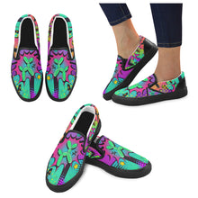 Load image into Gallery viewer, Psychedelic - Canvas Slip-On&#39;s (SIZE 6-10)
