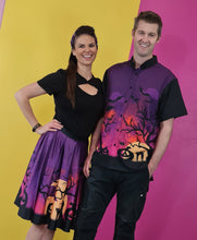 Load image into Gallery viewer, Spookytime - Catie Circle Skirt (XS-3XL)