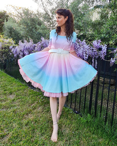 Sweet Society Pastel Rainbow Tank Dress | Hot Topic