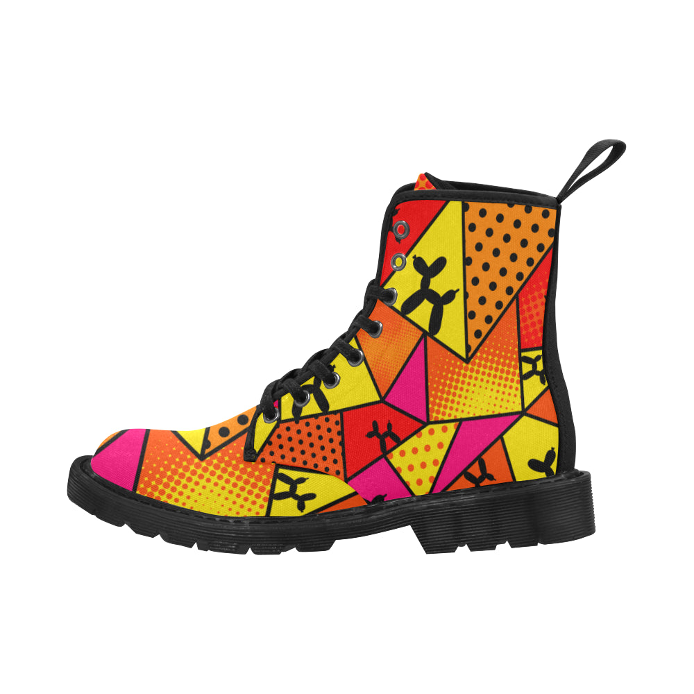 Flaming Moe's - Men's Ollie Combat Boots (SIZE 7-12)