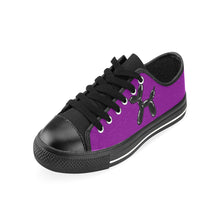 Load image into Gallery viewer, Purple Rain - Women&#39;s Sully Canvas Shoes (SIZE 11-12)