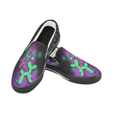 Load image into Gallery viewer, Space Dogs - Canvas Slip-On&#39;s (SIZE 11-12)