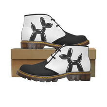 Load image into Gallery viewer, Classic Black and White - Women&#39;s Wazza Canvas Boots (SIZE US11-12)