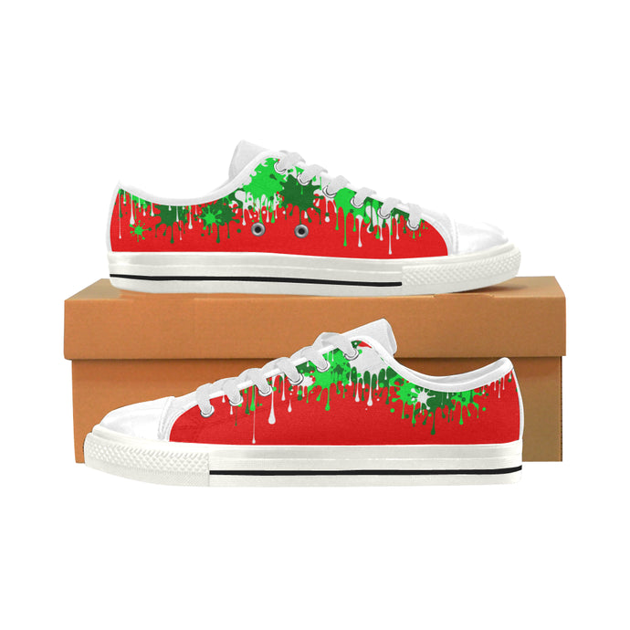 Christmas Paint - Men's Sully Canvas Shoe (SIZE 13-14)