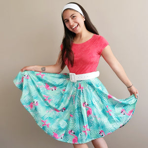 Flamingo Dog - Catie Circle Skirt (XS-3XL)