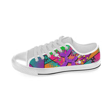 Load image into Gallery viewer, Colour Me Happy 2 - Kids Sully Canvas Shoes