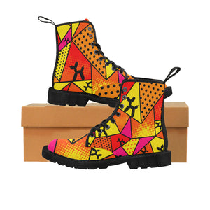 Flaming Moe's - Men's Ollie Combat Boots (SIZE 7-12)