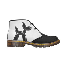 Load image into Gallery viewer, Classic Black And White - Men&#39;s Wazza Canvas Boots (SIZE 7-12)