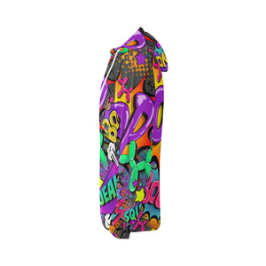 Leaky Squeaky BOOM! on Grey - Classic Women's Zip Hoodie (XS-2XL)