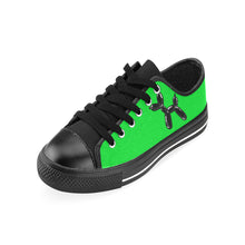 Load image into Gallery viewer, Green Wazowski - Men&#39;s Sully Canvas Shoes (SIZE 13-14)