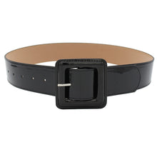 Load image into Gallery viewer, Black Patent Leather Belt