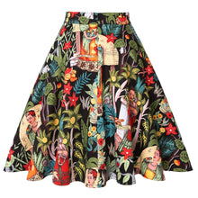 Load image into Gallery viewer, Frida Kahlo Jungle - Juliette Swing Skirt