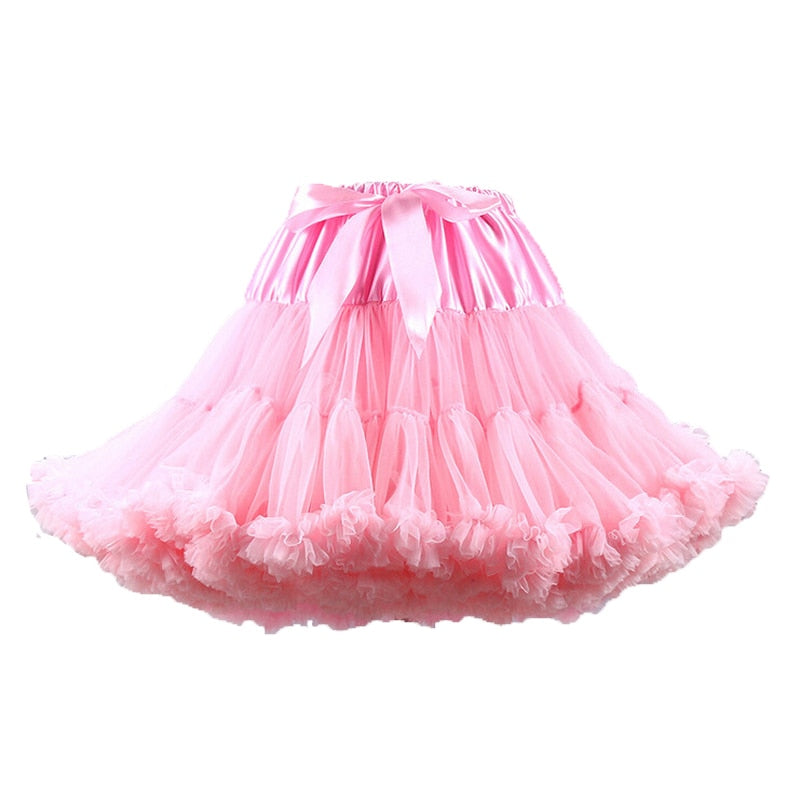 Light pink mini Petticoat for face painting and balloon twisting