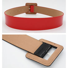 Load image into Gallery viewer, Black Patent Leather Belt