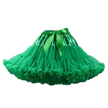 Load image into Gallery viewer, Short Green Petticoat for face painters and balloon twisting