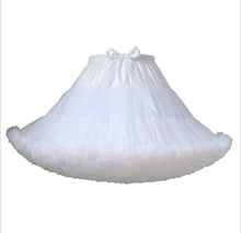 Load image into Gallery viewer, White Mini petticoat for face painters and party entertainers