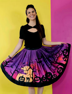Spookytime - Catie Circle Skirt (XS-3XL)