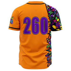 Home Run - Baseball Jersey - Orange