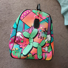 Load image into Gallery viewer, Technicolor Dog -Tam Travel Bag