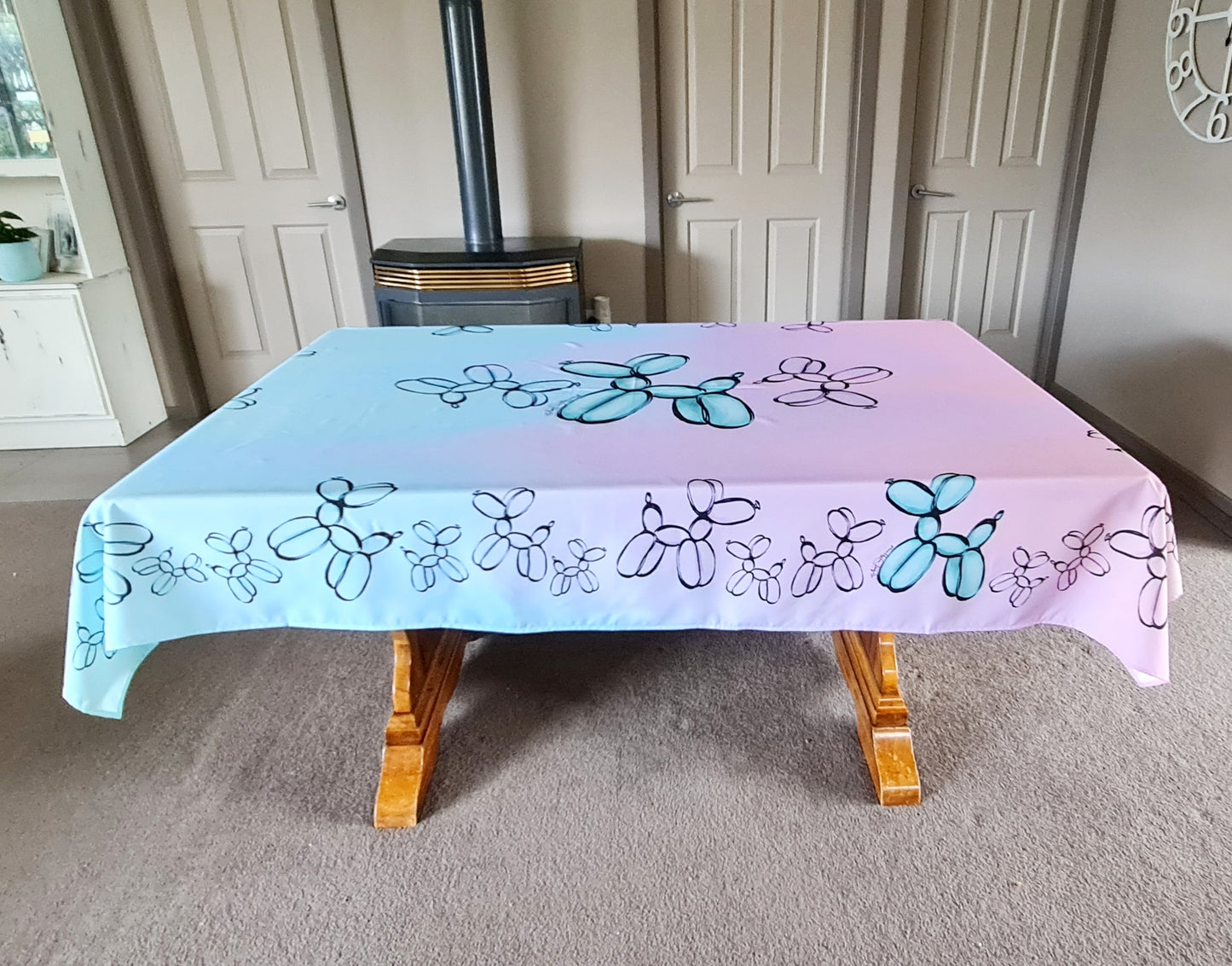 Fairy Floss - Tablecloth 84" x 60" or 213cm x 152cm