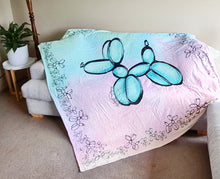 Load image into Gallery viewer, Fleecy Balloon Dog Blanket Perfect Gift
