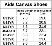 Load image into Gallery viewer, Colour Me Happy 2 - Kids Sully Canvas Shoes