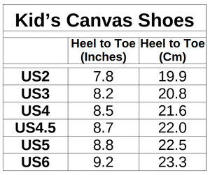 Technicoloured - Kids Sully Canvas Shoe