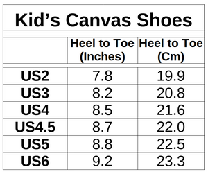 Colour Me Happy - Kids Sully Canvas Shoes