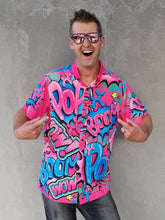 Load image into Gallery viewer, Amazing Balloon Twisting Shirt with Pink and Blue Pop art balloon dogs