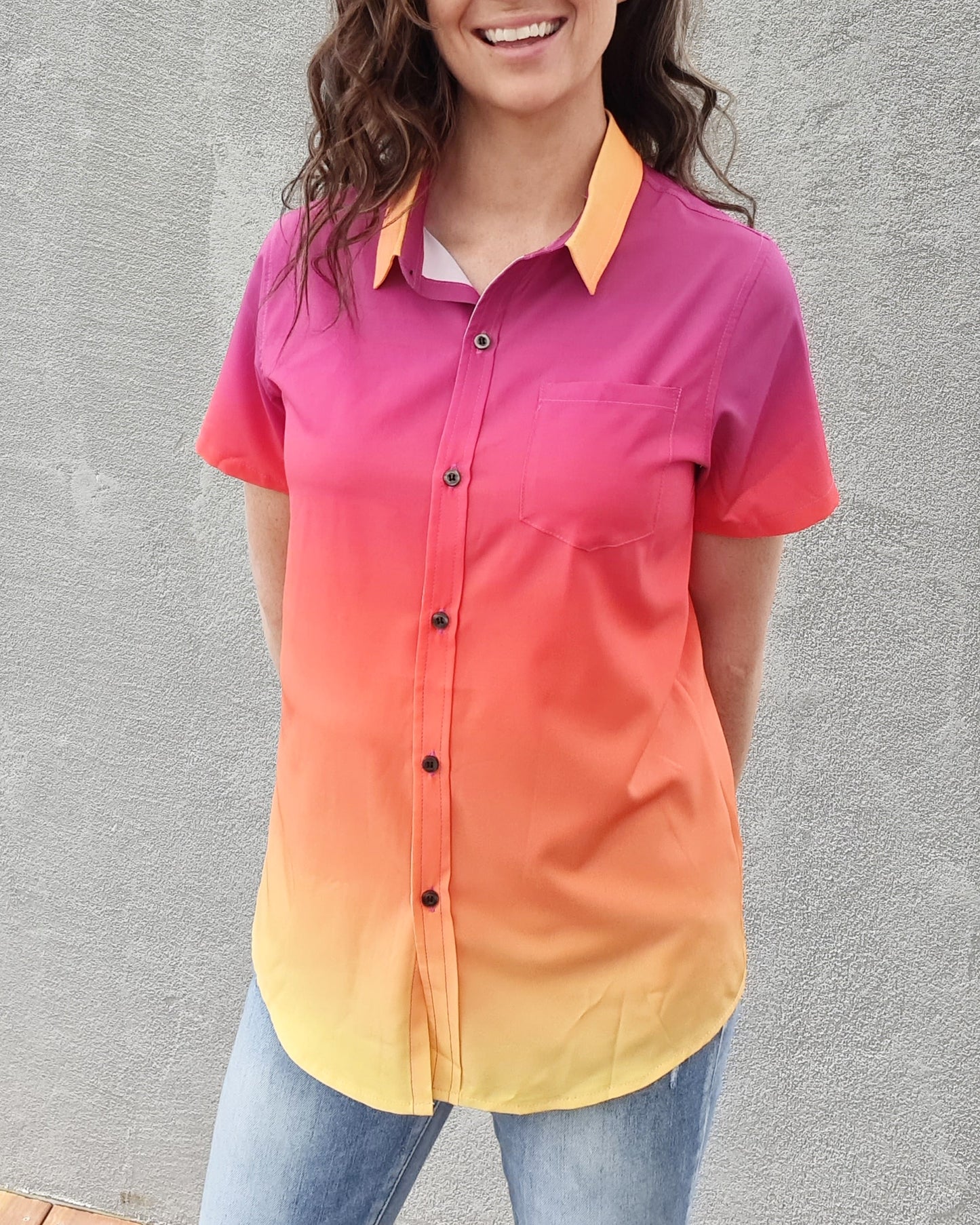 Fandango Sunrise - Women and Kids Short Sleeve Shirt