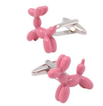 Load image into Gallery viewer, Balloon Twister Jewellery Balloon Dog Cufflinks 