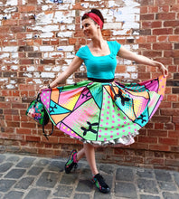 Load image into Gallery viewer, Balloon Twister Circle Skirt with Balloon Dogs