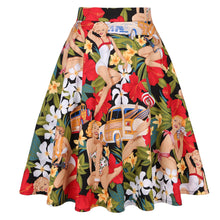 Load image into Gallery viewer, Vintage Pin up Girl - Juliette Swing Skirt