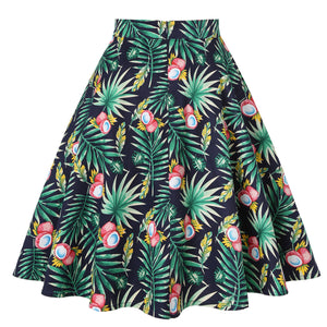 Tropical - Juliette Swing Skirt