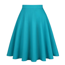 Load image into Gallery viewer, Teal - Juliette Swing Skirt