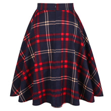 Load image into Gallery viewer, Plaid - Juliette Swing Skirt
