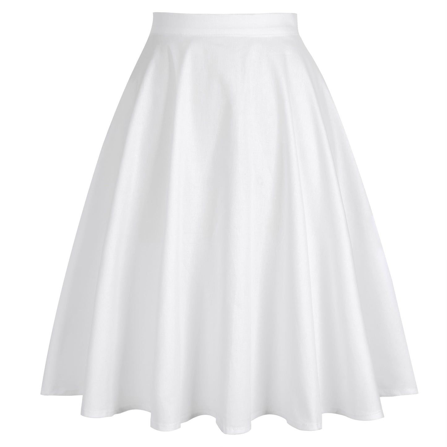 White - Juliette Swing Skirt