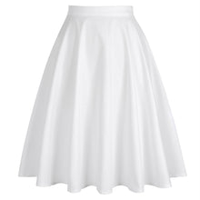 Load image into Gallery viewer, White - Juliette Swing Skirt