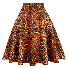 Load image into Gallery viewer, Leopard Print - Juliette Swing Skirt