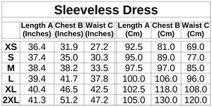 Balloon Fashion Dress Sizing Guide