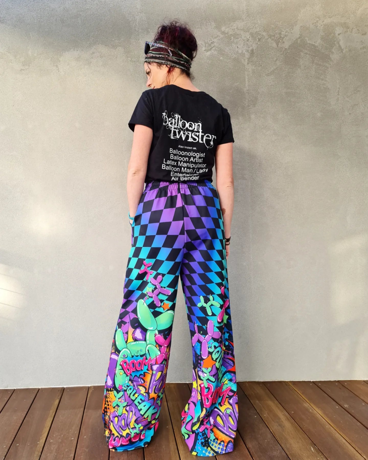 Leaky Squeaky Boom - Athletic Flared Pants
