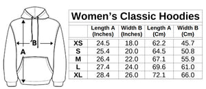 Leaky Squeaky BOOM! on Teal - Classic Women's Hoodie (XS-XL)