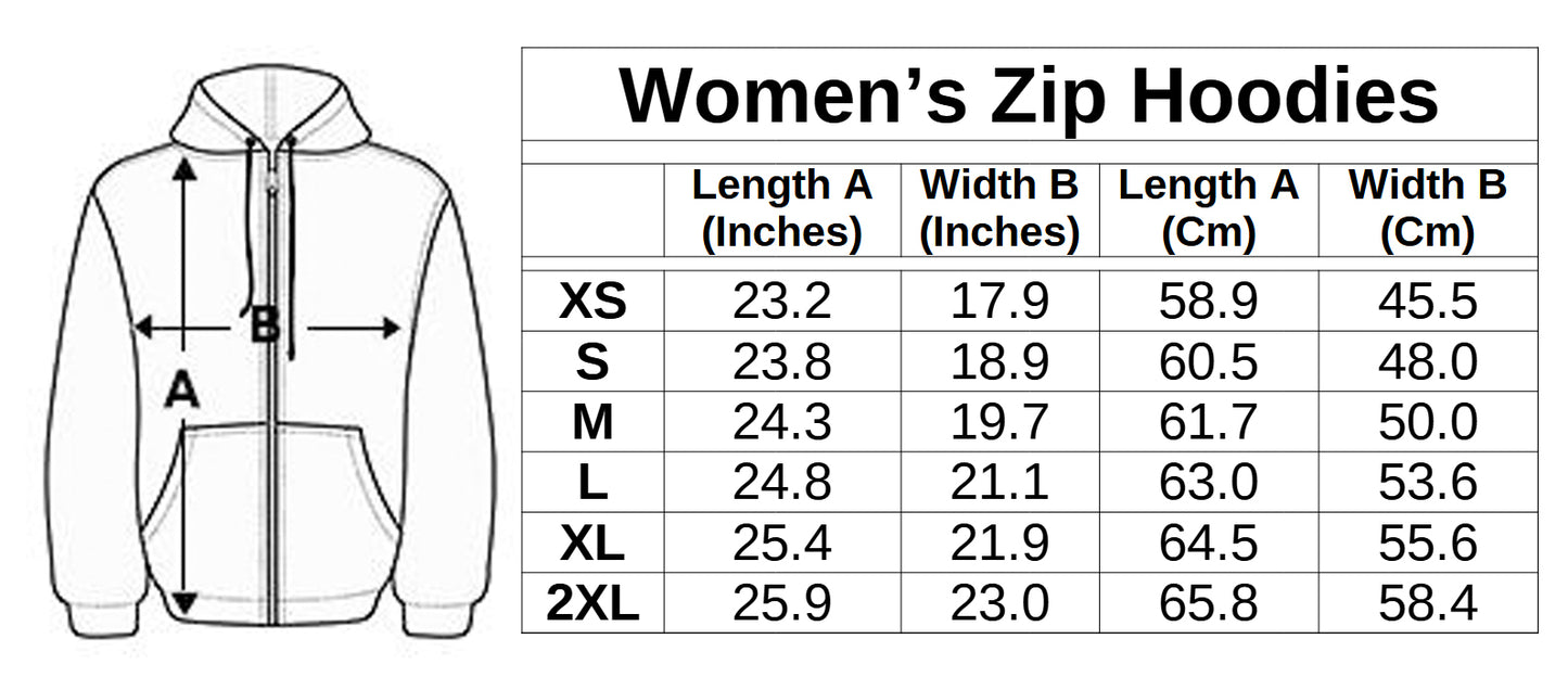 Leaky Squeaky BOOM! on Grey - Classic Women's Zip Hoodie (XS-2XL)