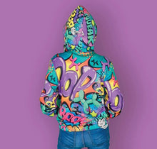 Load image into Gallery viewer, Leaky Squeaky BOOM! on White - Classic Women&#39;s Zip Hoodie (XS-2XL)