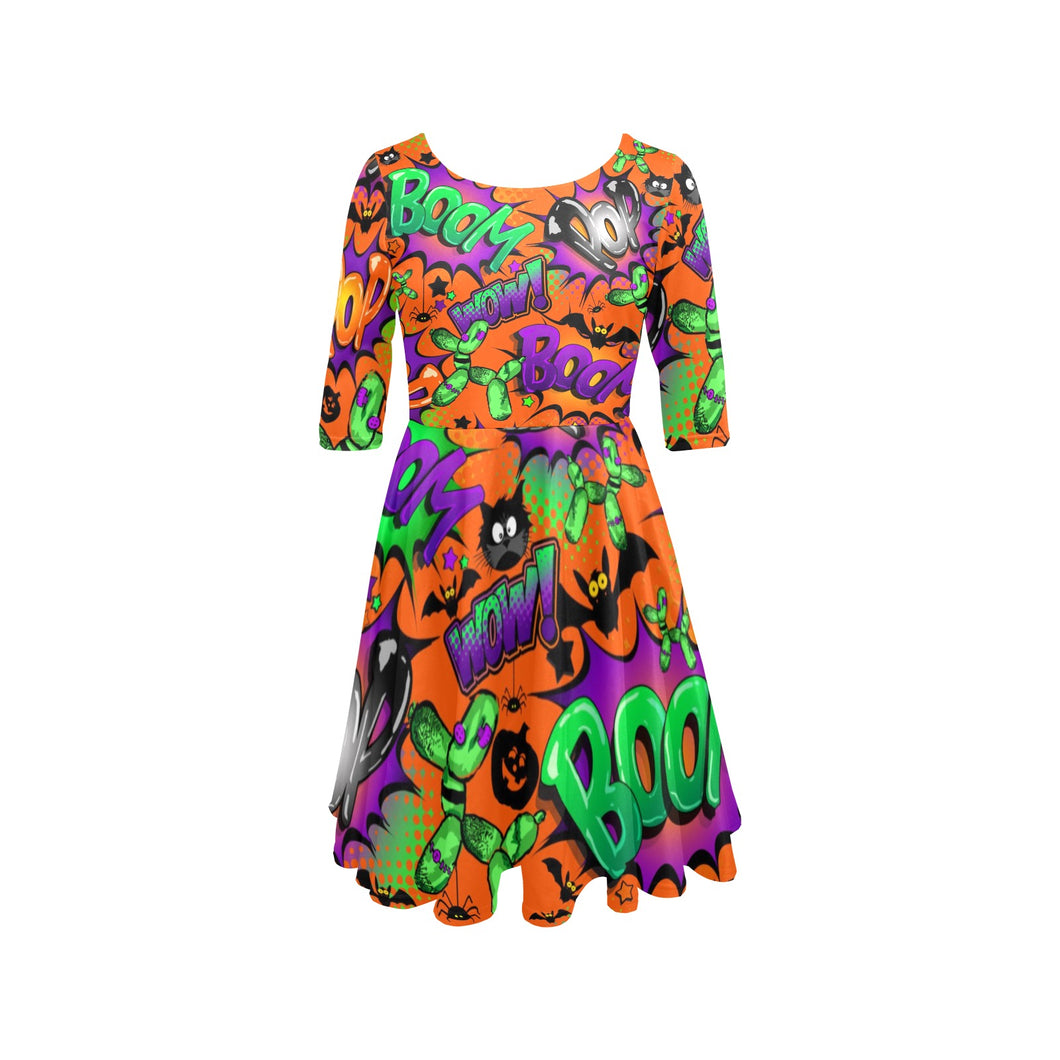 Halloween dress for balloon twisting and face painting