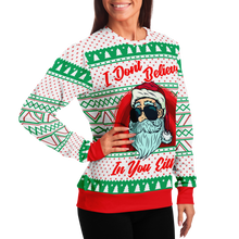 Load image into Gallery viewer, Joke Christmas Sweater Non Believer