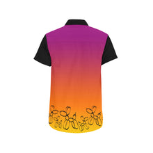 Load image into Gallery viewer, Fandango Sunrise Black Sleeves - Nate Short Sleeve Shirt (Small-5XL)